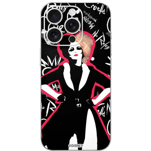 Disney Cruella (2021) Animated Pattern iPhone 16 Pro Skin